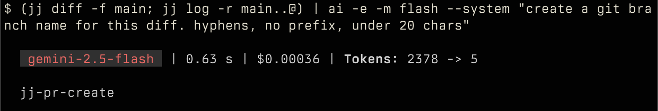 branch name gen test